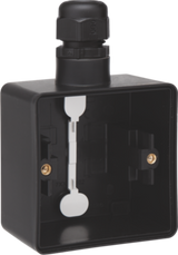 Niko Wandsteckdose 16A komplett mit Klappdeckel für sicheres Laden zu Hause 1-fach – IP55 geeignet für drinnen und draußen
