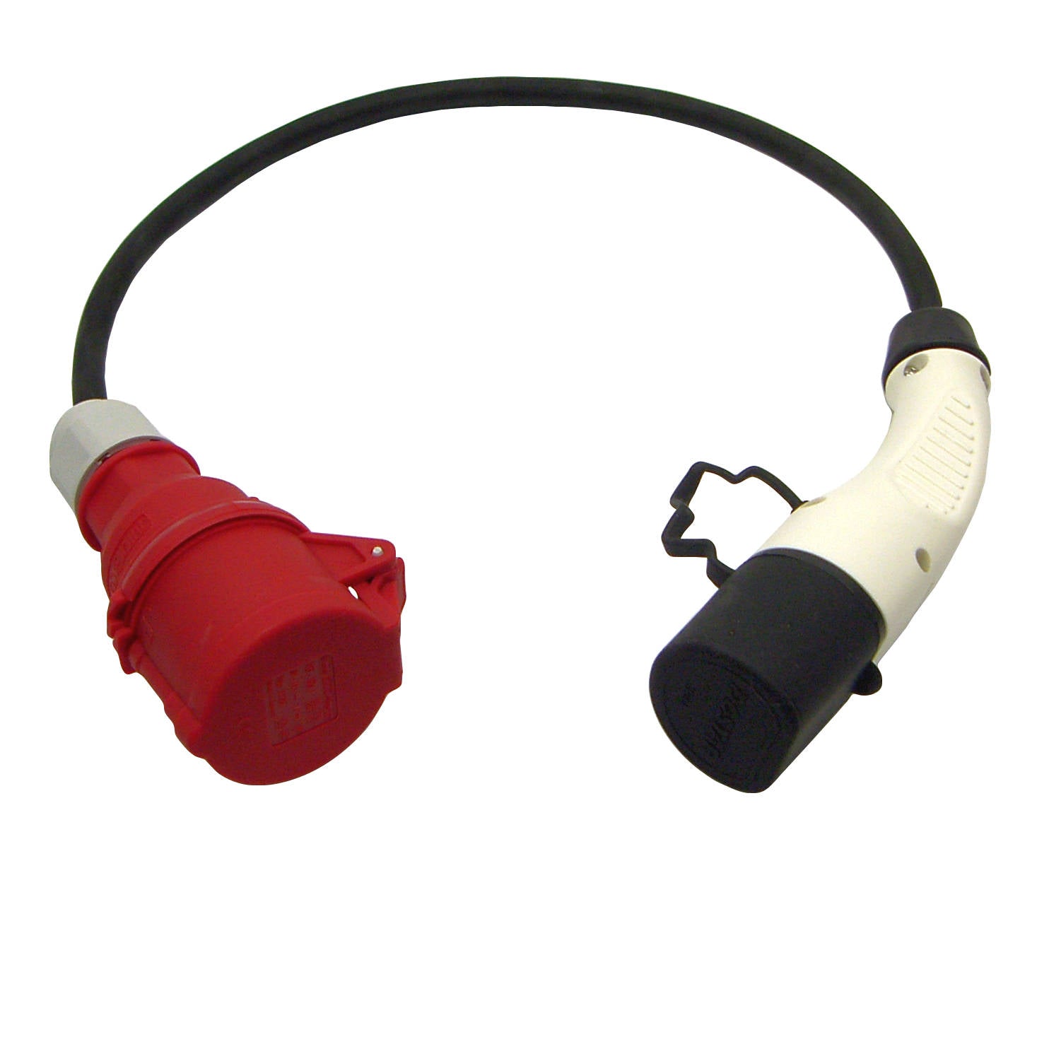Adapterkabel Typ 2 Mennekes auf CEE rot 5-polig 480V 32A - Kabellänge – EV  Plug Europa