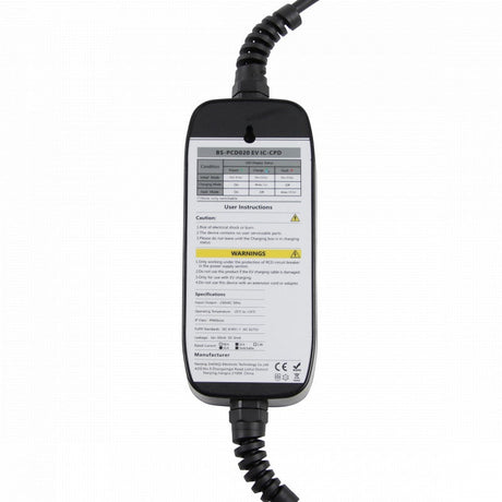 Mobiele Lader Mitsubishi i-MiEV - Type 1 naar Schuko - EV Plug Europa