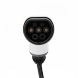 Mobiele Lader Mercedes GLE 500e Plug-In - Wit met LCD Type 2 naar Schuko