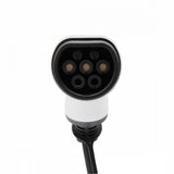 Chargeur EV Portable Jeep Compass - Blanc avec LCD Type 2 vers Schuko