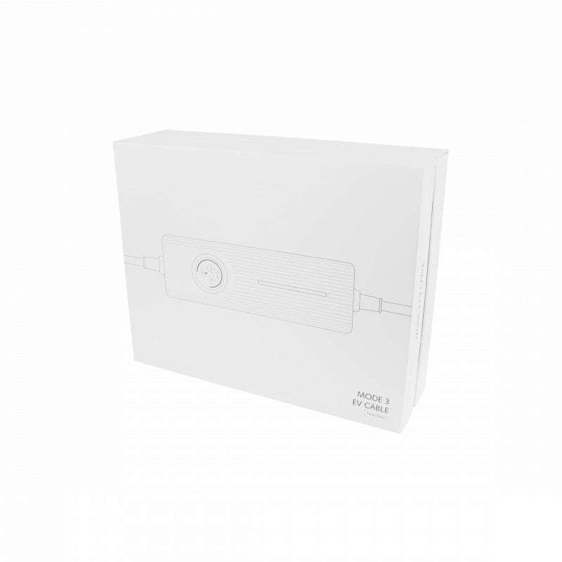 Besen Slimme Mobiele Laadpaal LCD Type 2 naar Schuko - ondersteuning voor 1 en 3 fase tot max 16 kW