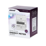 3 Phase kWh Meter - Digital LCD Display - MID Certified