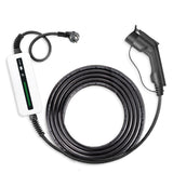Mobile Charger Citroen E-Berlingo - White with LCD Type 1 to Schuko