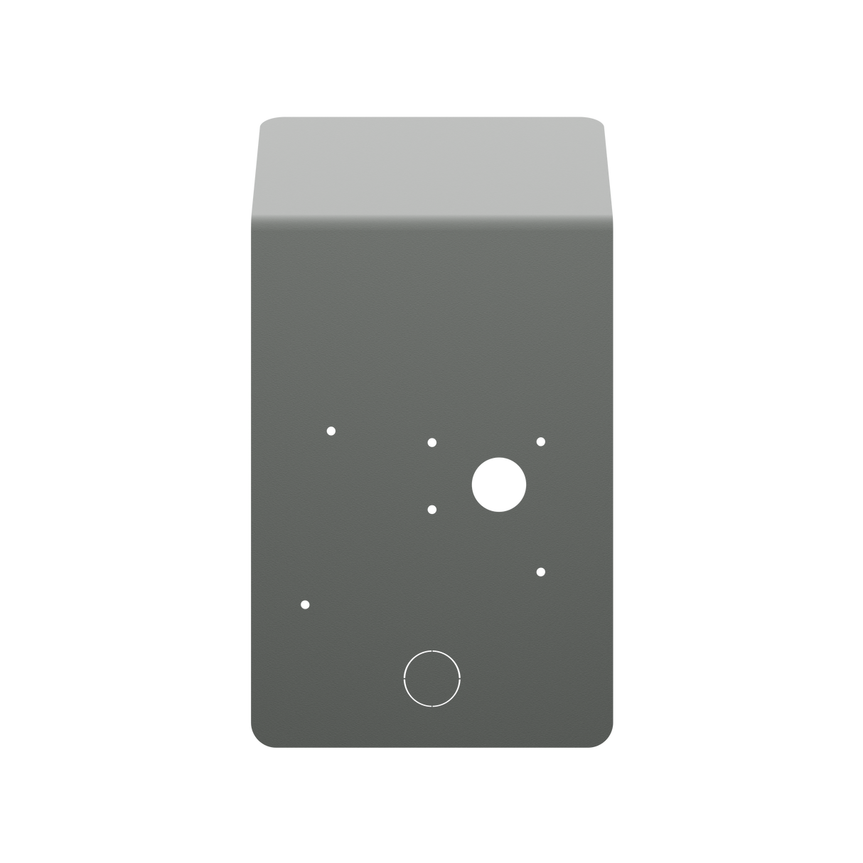Wallbox-Regenschutz für Montagepfosten – Sockel Eiffel Basic für Wallbox Copper SB