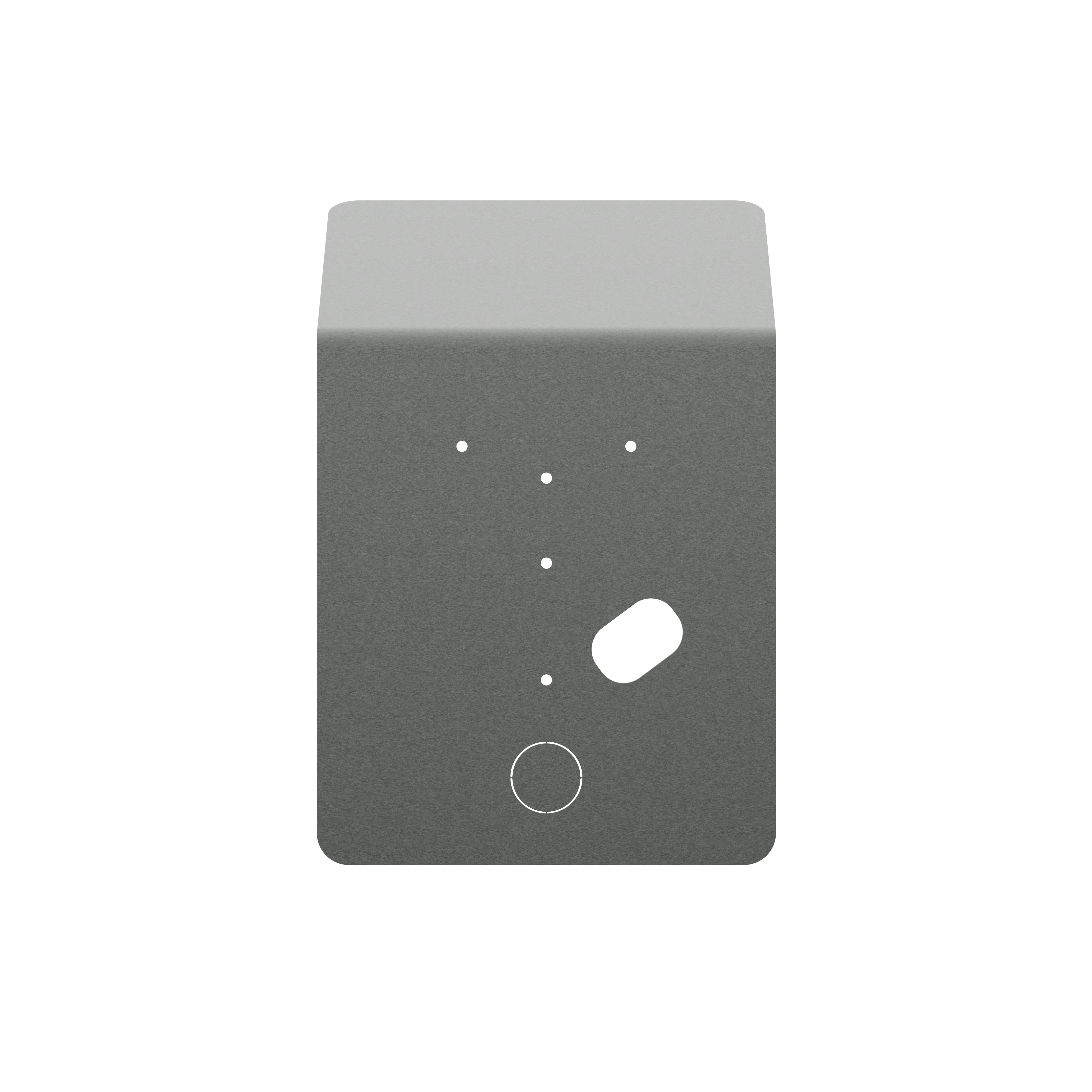 Wallbox Regenschutz für Montagepfosten - Pedestal Eiffel Basic für die Wallbox Pulsar-Familie