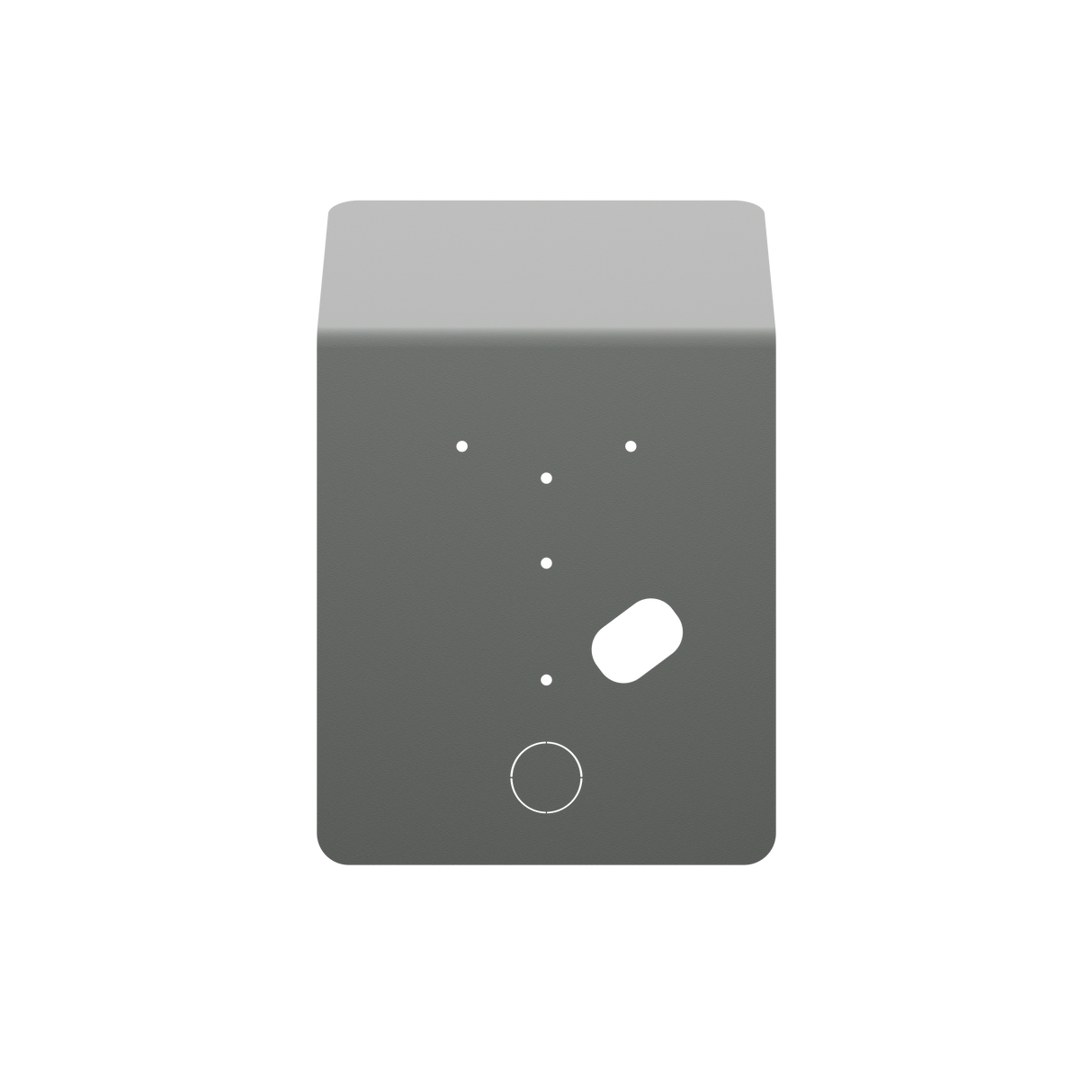 Wallbox-Regenschutz für Montagepfosten – Sockel Eiffel Basic für die Wallbox Pulsar-Familie