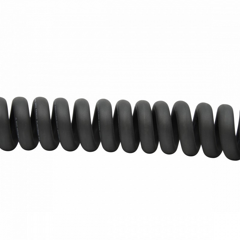 Charging cable Land Rover Range Rover Evoque - Curled Spiral Type 2 - 32A 1 phase (7.4 kW) - 5 meters