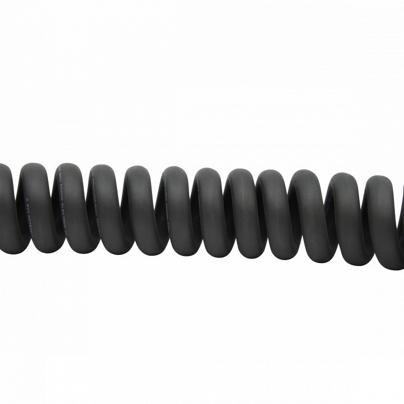 Câble de charge Volvo C40 - Type de spirale recourbé 2 - 16A 3 phases (11 kW) - 5 mètres
