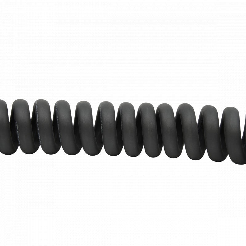 Charging cable LEVC TX - Curled Spiral Type 2 - 16A 3 phase (11 kW) - 5 meters