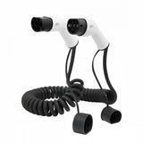 Charging cable Mercedes C 350e - Curled Spiral Type 2 - 16A 1 phase (3.7 kW) - 5 meters