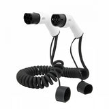 Laadkabel Volvo EX90 - Gekruld Spiraal Type 2 - 16A 3 fase (11 kW) - 5 meter - EV Plug Europa