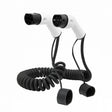 Laadkabel Skoda Enyaq Coupe iV - Gekruld Spiraal Type 2 - 16A 3 fase (11 kW) - 5 meter - EV Plug Europa